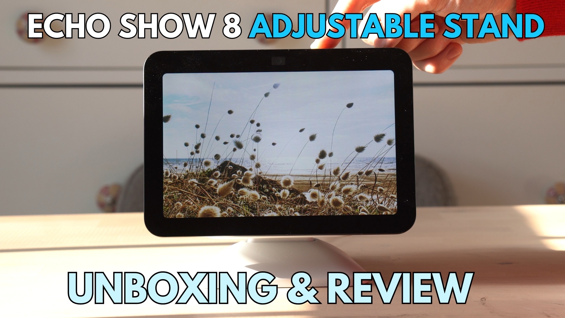 Watch Echo Show 8 ﹙3rd Gen﹚ Tilt Stand - Unboxing & Review on